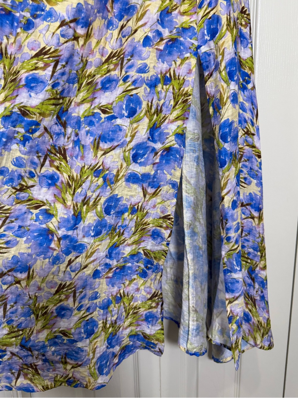 ASTR The Label Wedelia Print Midi Dress Floral Corset Back Size Small - Picture 9 of 16